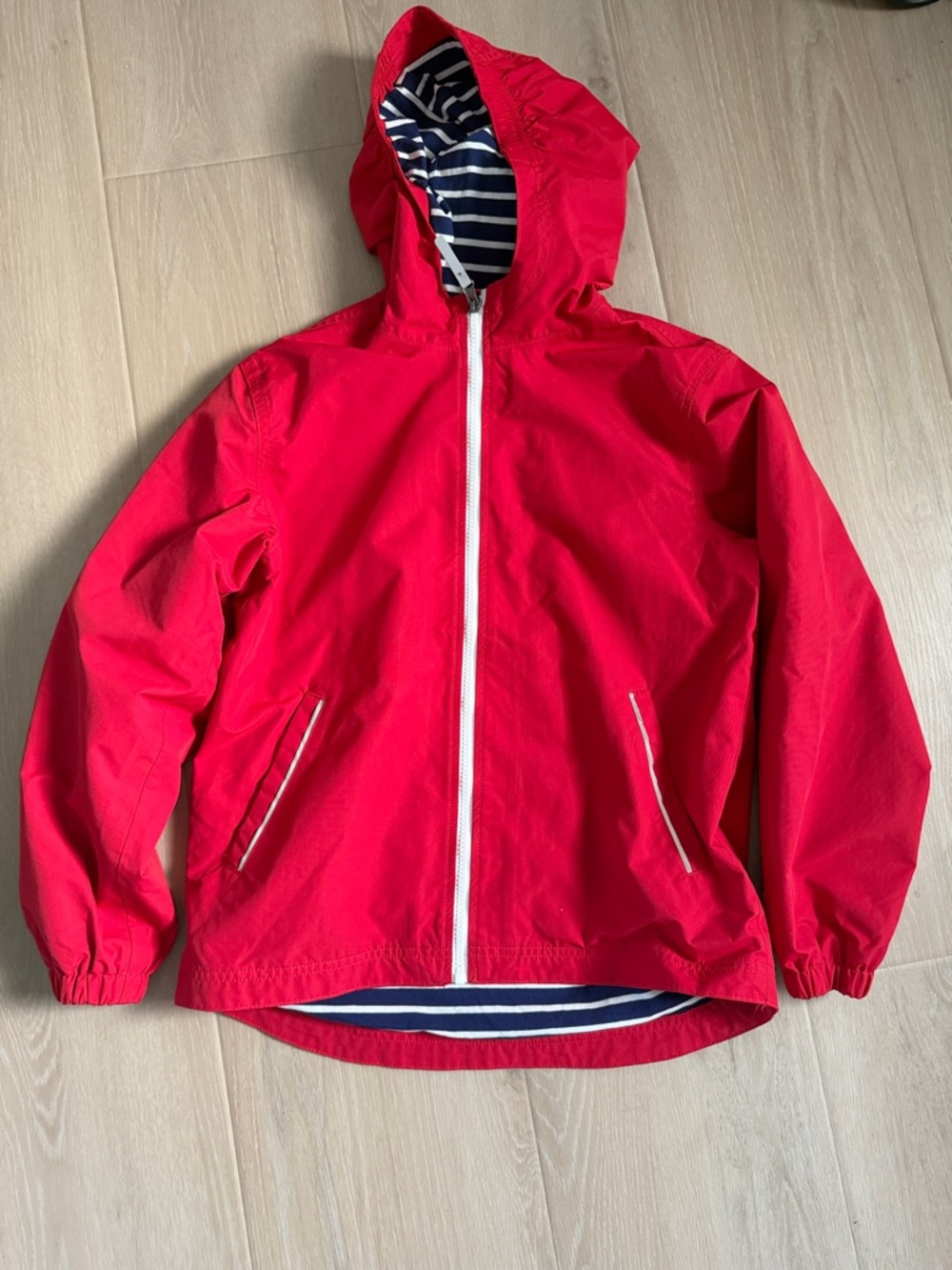 Hanna Andersson Red Classic Kids Raincoat – US 12 / 150 cm